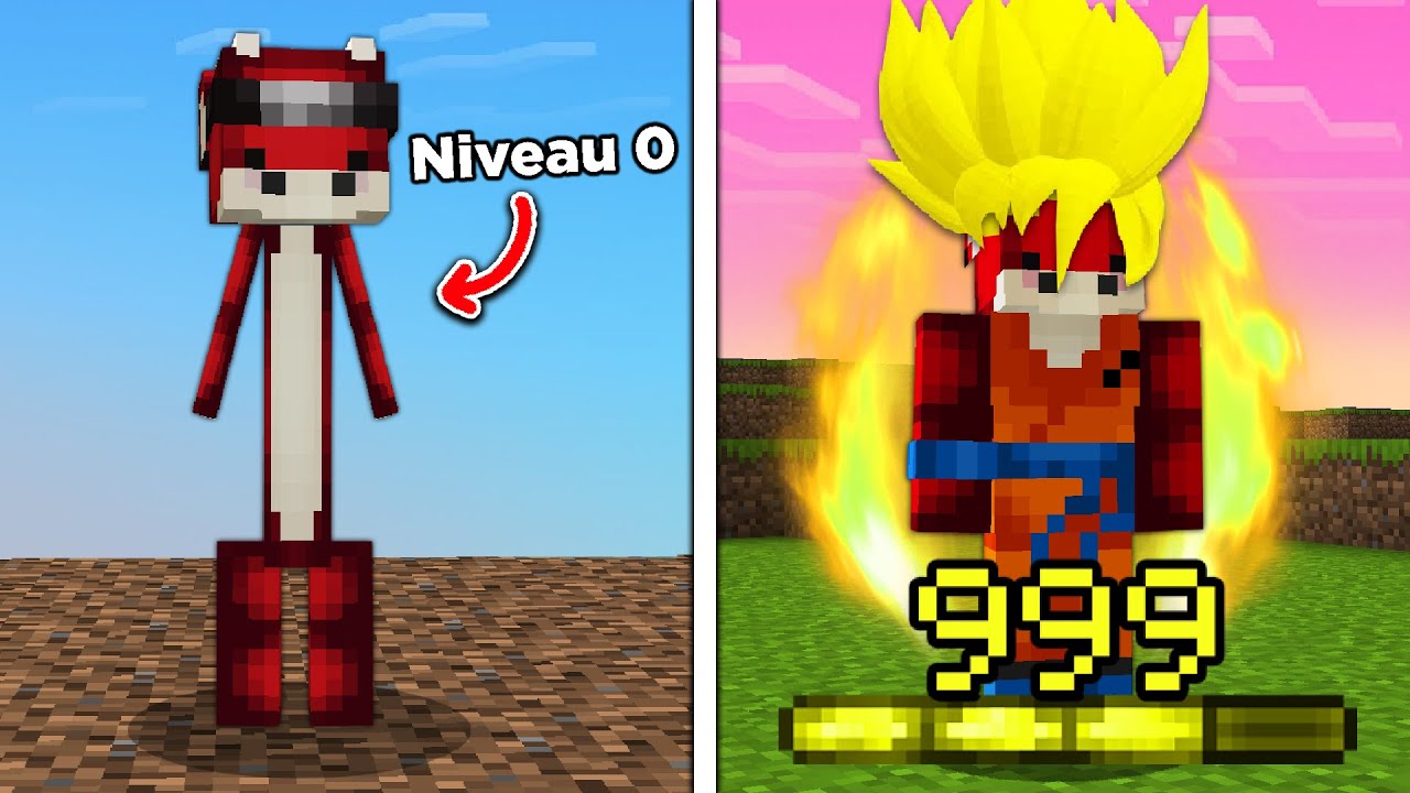 Minecraft mais mon XP = MES POUVOIRS !!