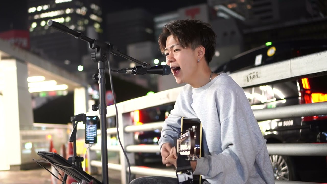 「時代/中島みゆき」cover  友貴 新宿路上ライブ  2023.10.22