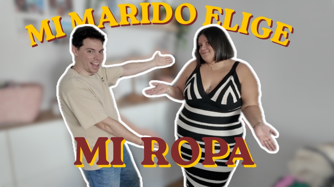 MI MARIDO ELIGE MI ROPA 😱 HAUL DE SHEIN CURVE ❤️