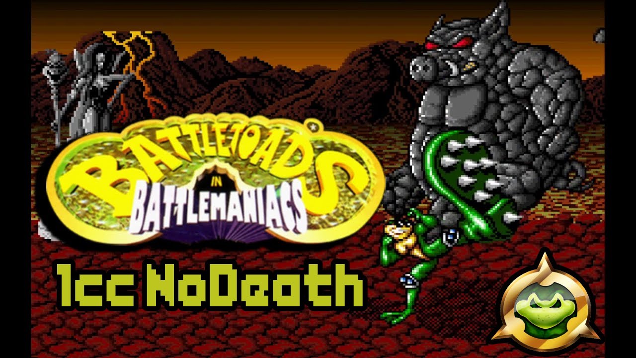 Battletoads : Battlemaniacs(SNES) - 1cc NoMiss/NoDeath Rash