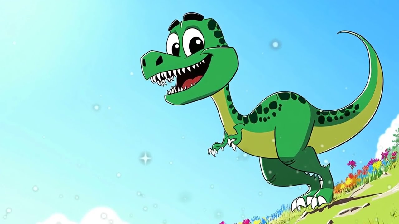 Dippy the Dinosaur's Musical Adventure | Kids Bedtime Story