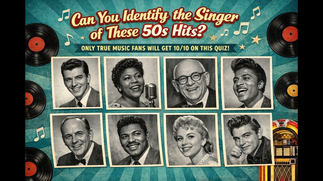 Can You Identify the Singer of These 50s Hits?