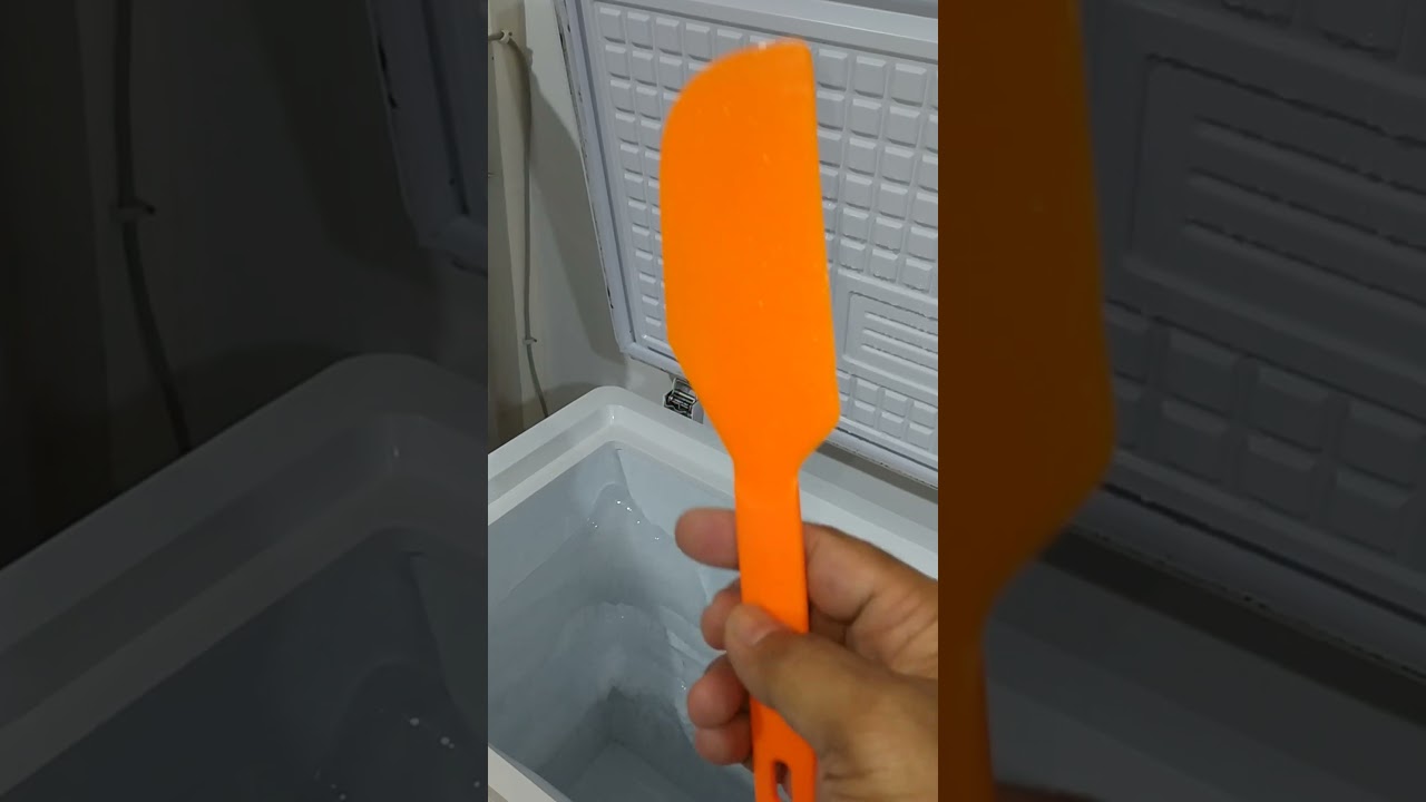 BUNGA ES FREEZER BERSIH SEKETIKA PAKAI CARA INI !!#caramudah #freezer