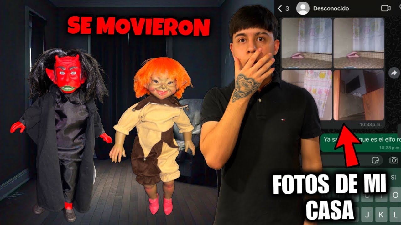 JUGAMOS A LAS ESCONDIDAS CON LOS ELFOS 😱 TALKING OBAMA ME ENVIO FOTOS