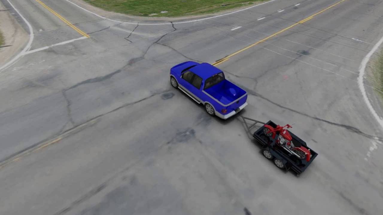 Virtual CRASH | Accident Reconstruction Software | Trailer Separation | www.vcrashusa.com