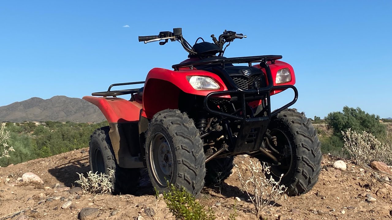 SUZUKI OZARK & LTZ 250 DESERT RIDE
