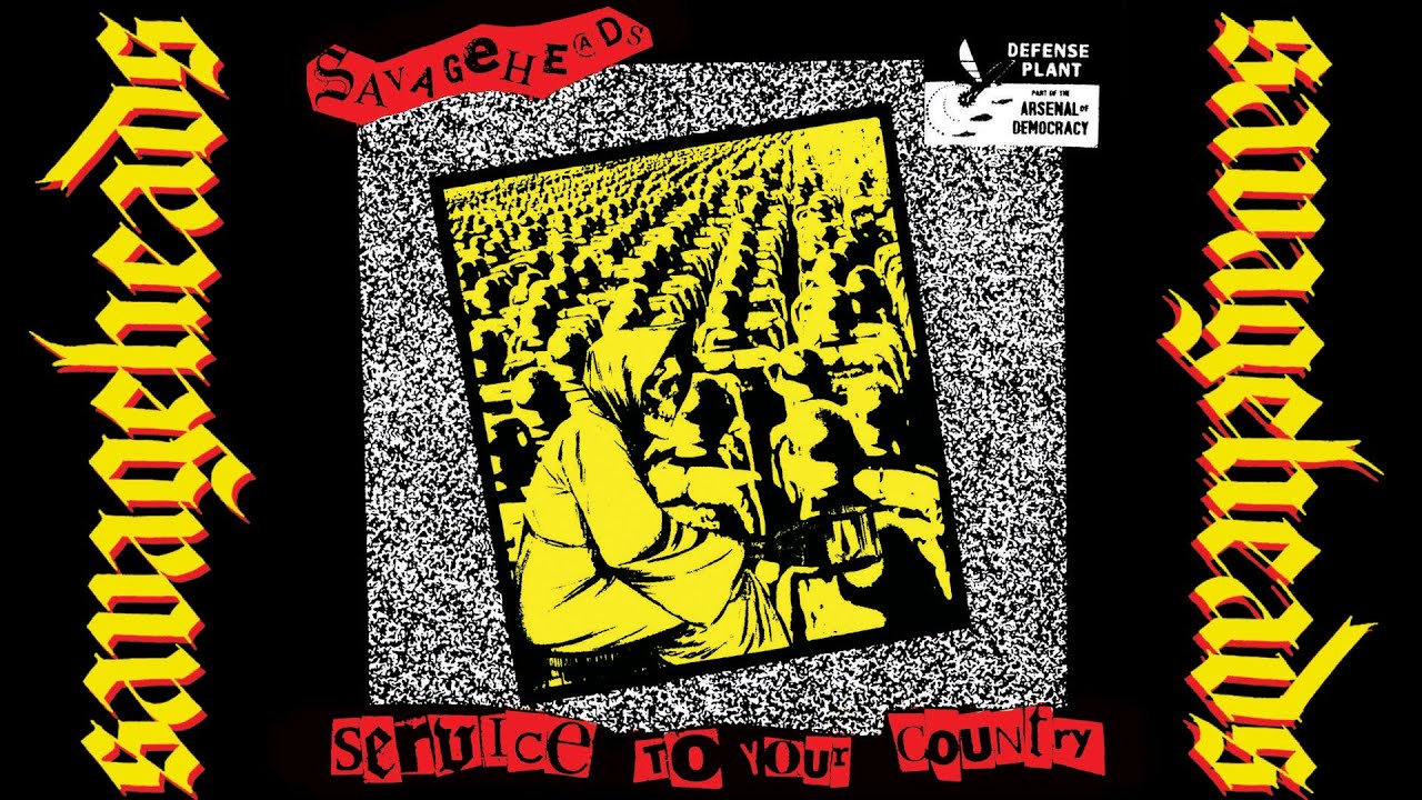 Savageheads - Service To Your Country LP (2022 UK82 PUNK)