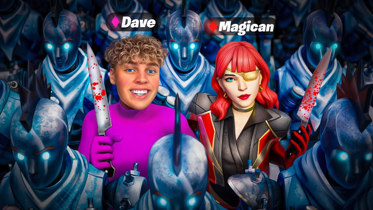 EXTREM MURDER MYSTERY FORTNITE gegen MAGICAN & TRYUS! 🔪