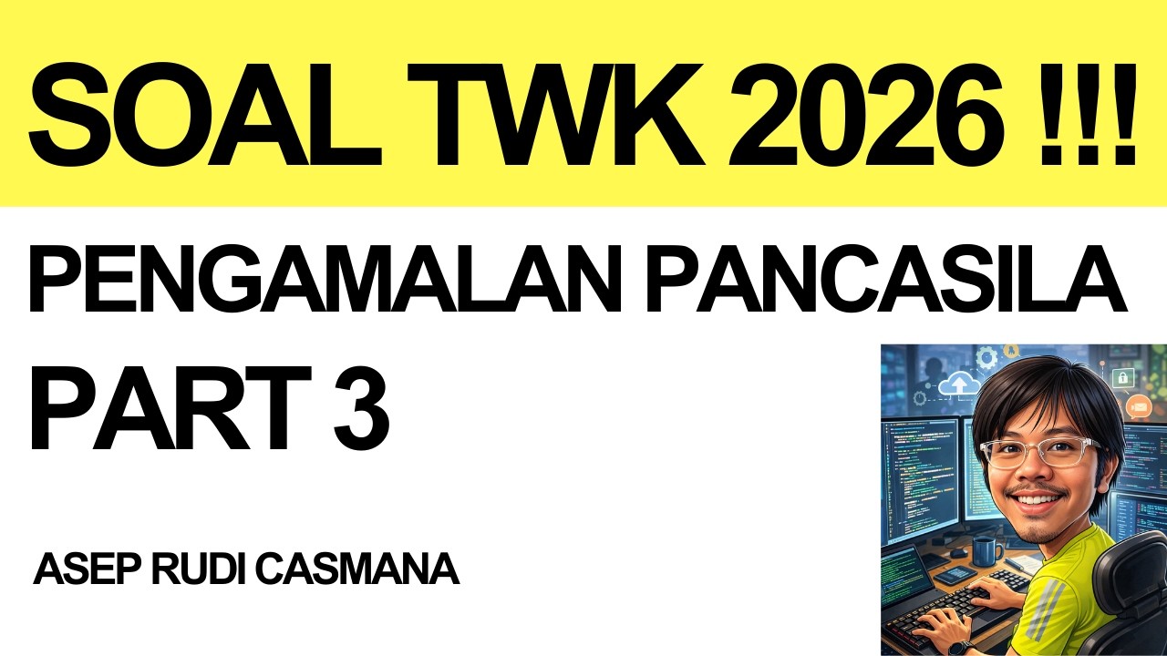 SOAL TWK CPNS 2026 HOTS | PENGAMALAN PANCASILA
