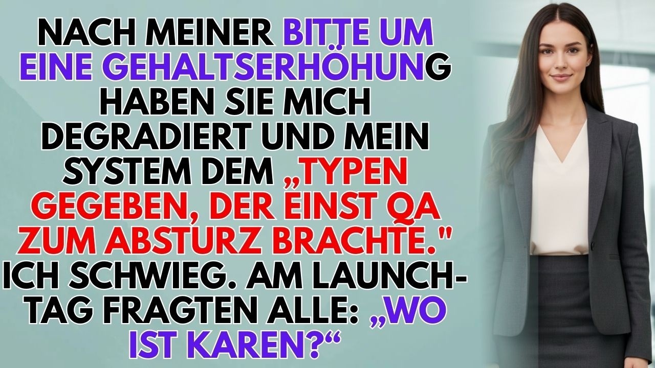 Sie Degradierten Mich Und Gaben Mein System Dem QA Typ – Also Verkaufte Ich Es An Ihren Rivalen 💼📊