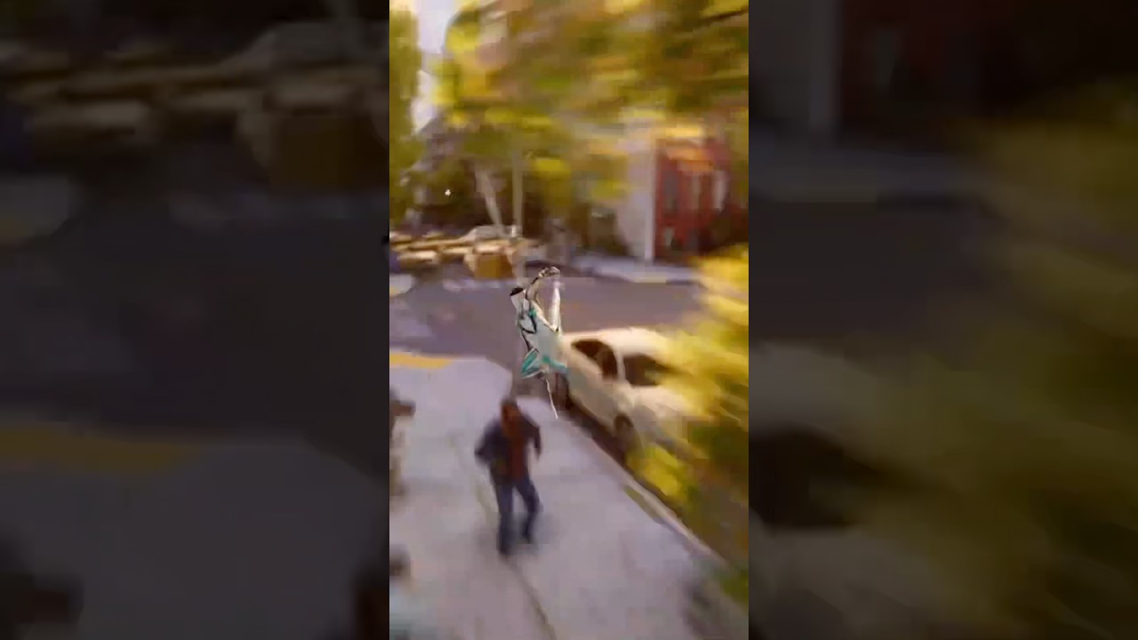 Marvel’s Spider-Man 2 Webslinging to Dora Jar No Swing Assist 