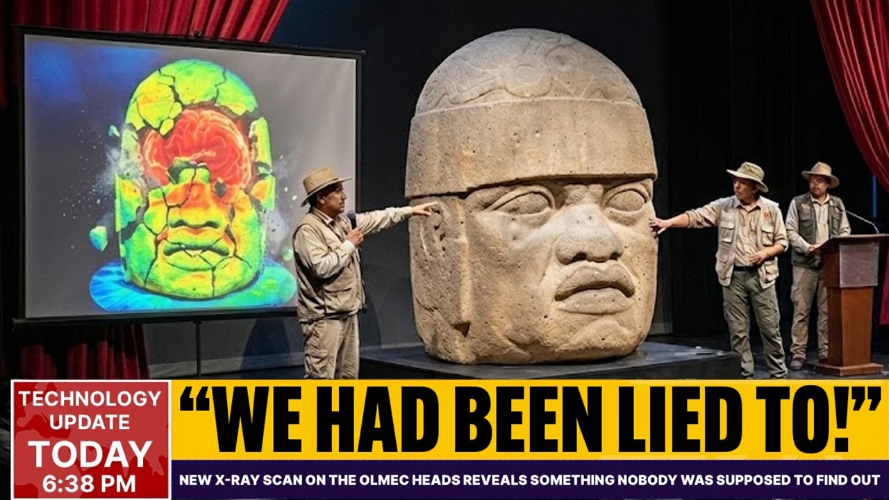 New X-RAY Scan On The Olmec Heads Reveals Something Nobody Was Supposed To Find Out