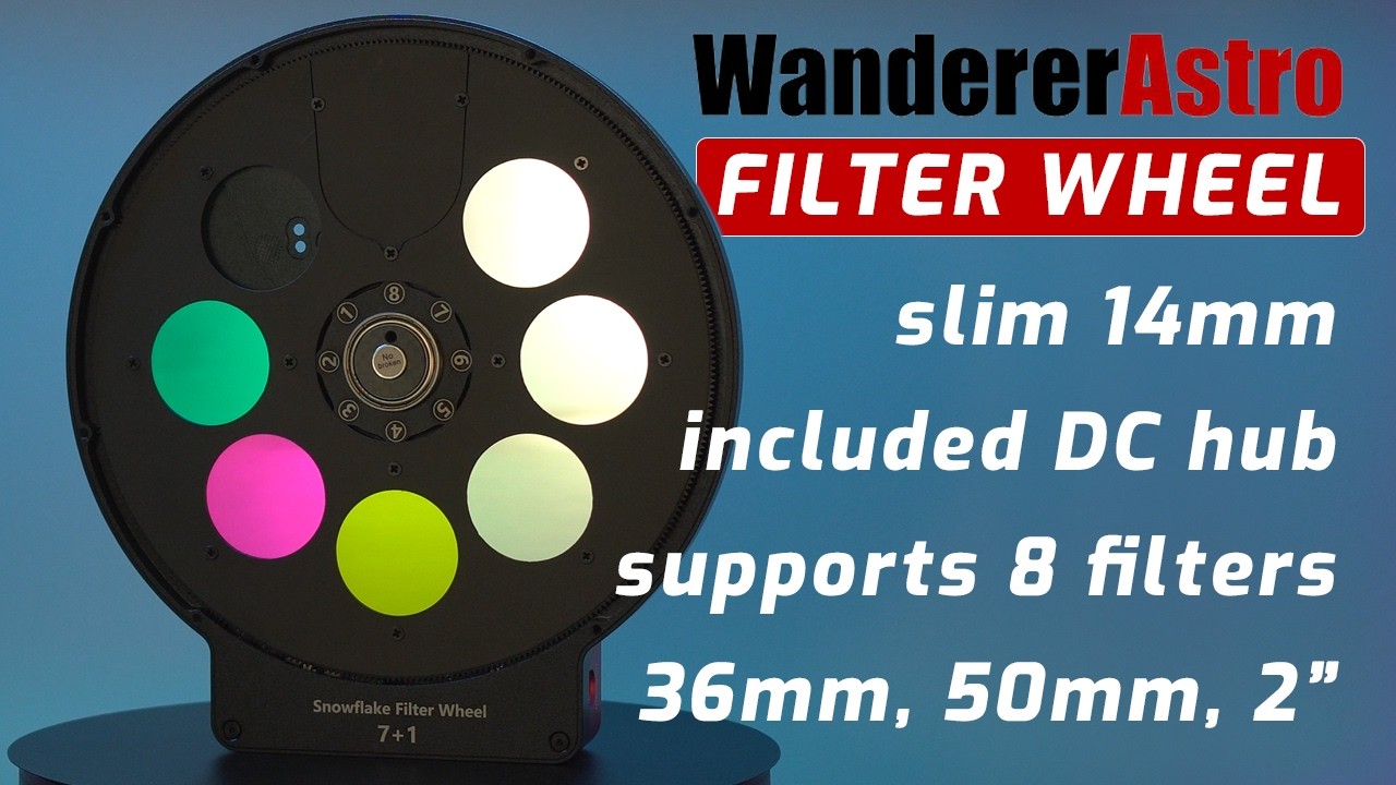 Это самый тонкий фильтровый диск для астрофотографии | Wanderer Astro Snowflake