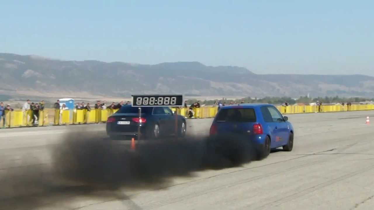 VW Lupo TDI New Record 11,497 @ Sliven Drag Racing 06.10.2013