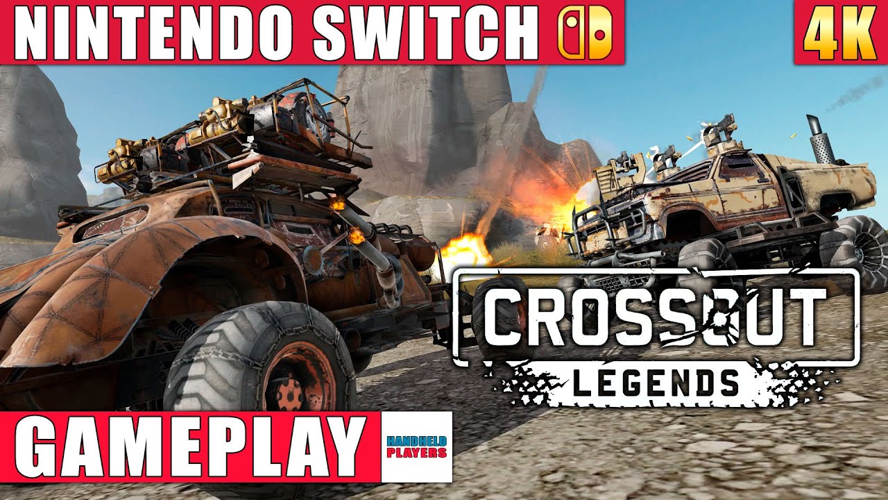 Crossout Legends Nintendo Switch 1 Gameplay in 4K
