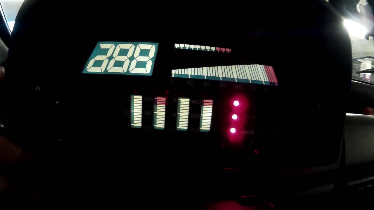 Fiat Uno mk2 Digital Speedometer