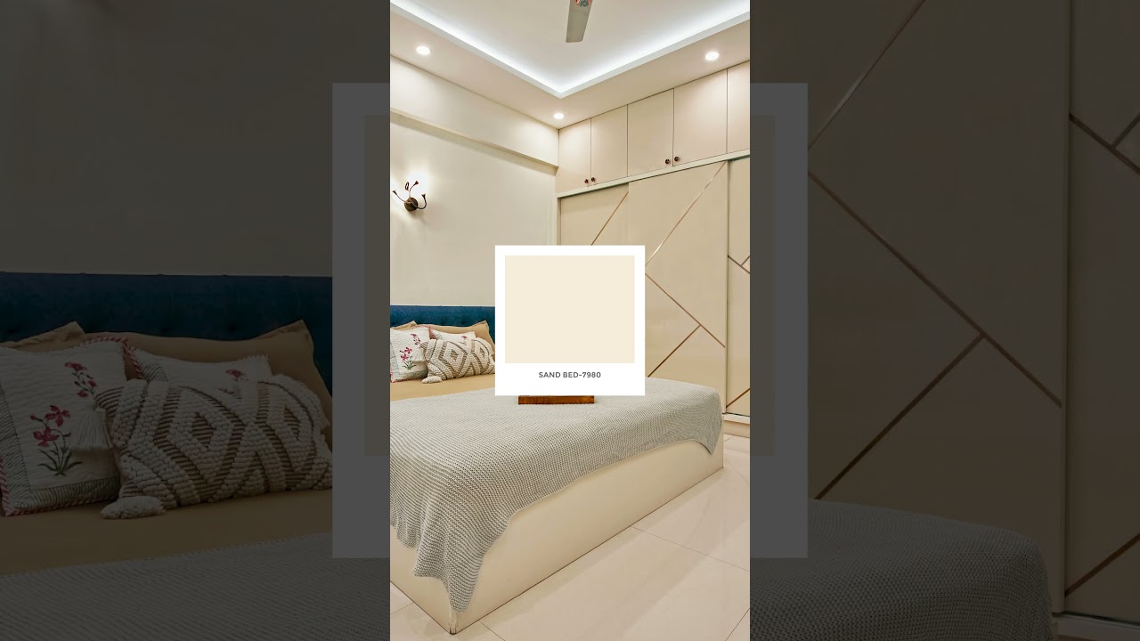PAINTS THAT WILL GIVE YOUR BEDROOM A RICH LOOK🥰 #interiordesign #bedroom #interiordecor #home #room