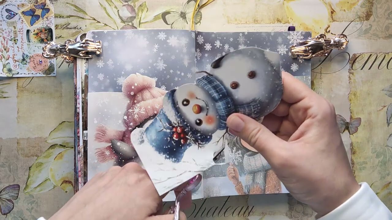 Щасливого нового 2026 року #asmr, #collage #scrapbooking, #2026