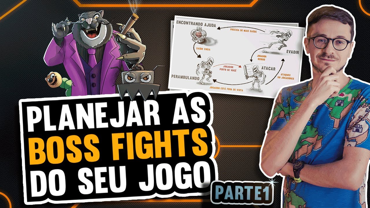 Como Planejar e Criar Boss Fights no Game Design - Parte 1 - Planejamento do Boss | Fábrica de Jogos