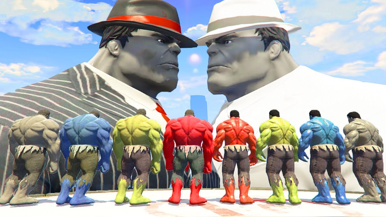 Мировой Разрушитель Халк | Team Gray Hulk Boss vs Devil Grey Hulk Army