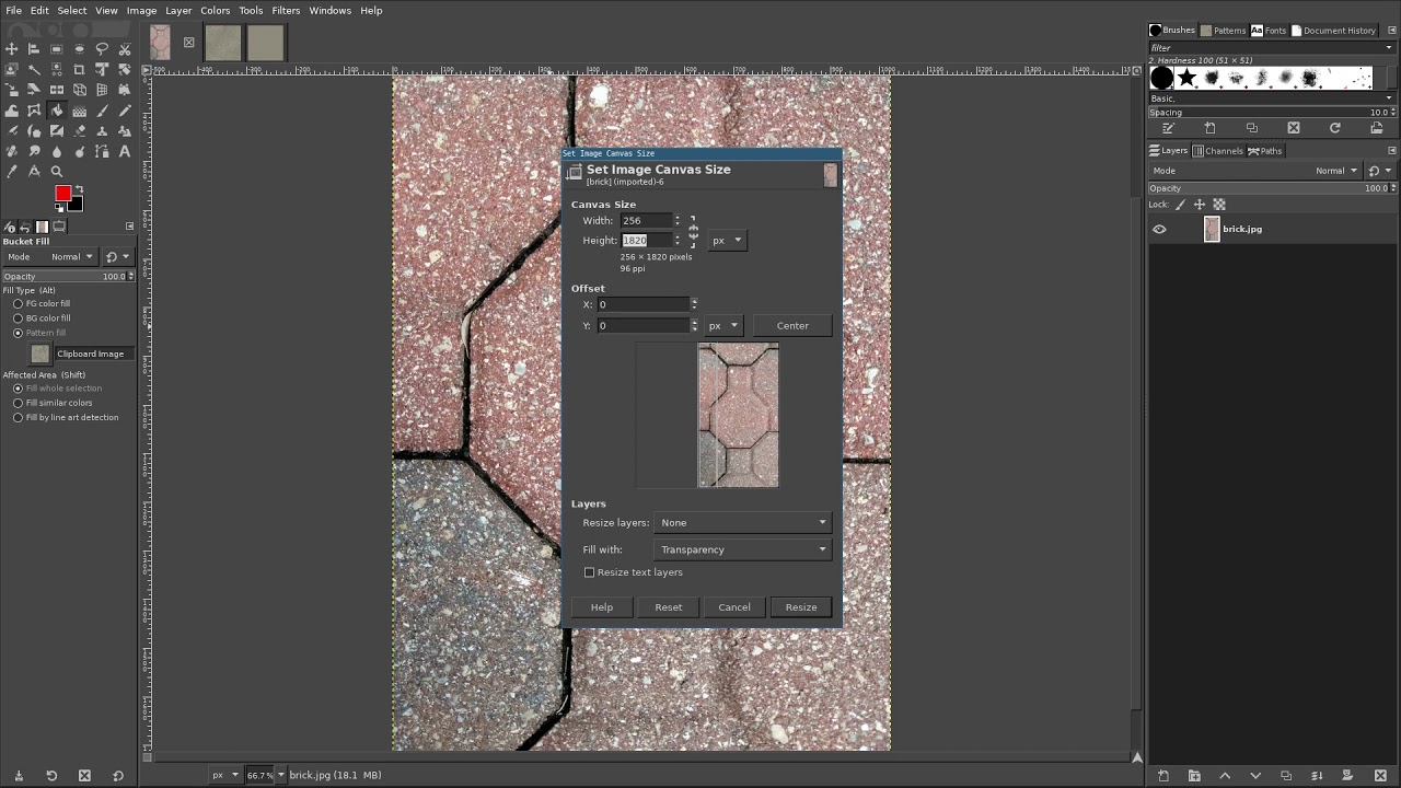 Seamless Textures in GIMP