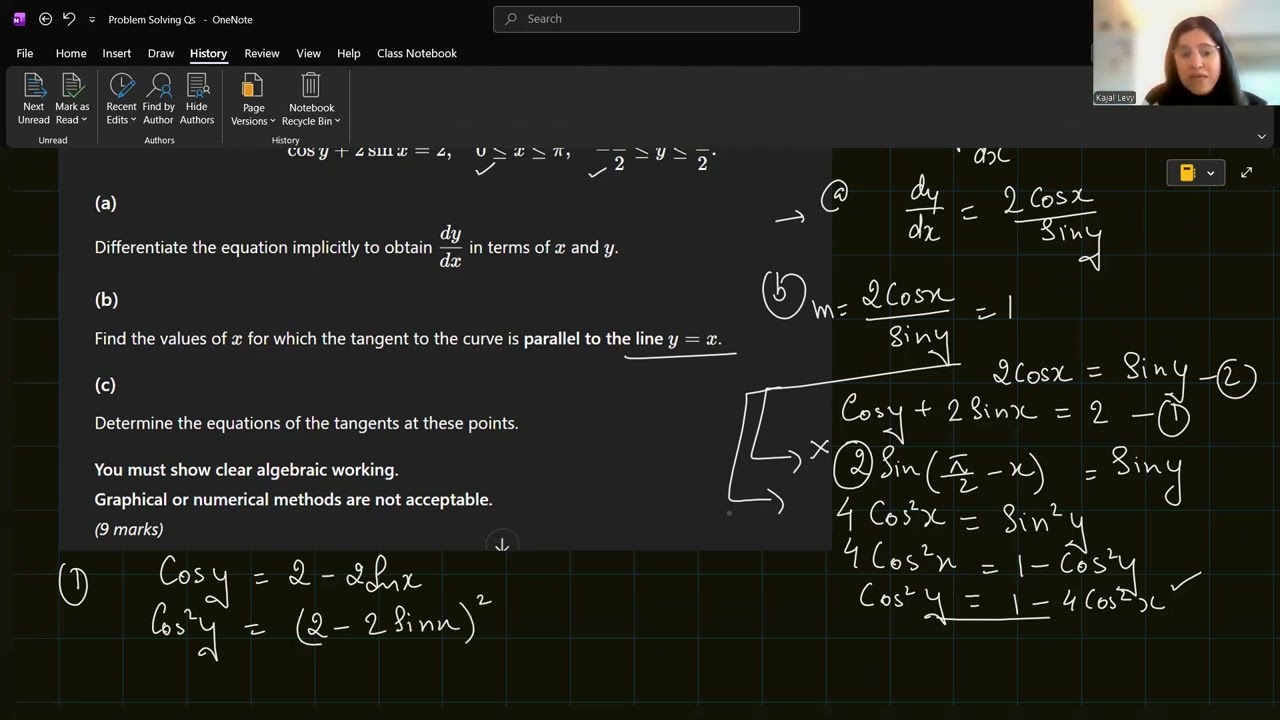 Parametric and Implicit Differentiation