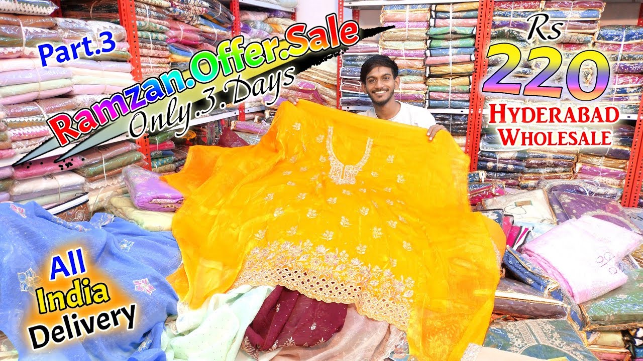 Big Dhamaka Istiqbal-E-Ramzan Sale! 🌙 3 Din Dhamaka Offer | Wholesale Suits Part-3 Noor Collection