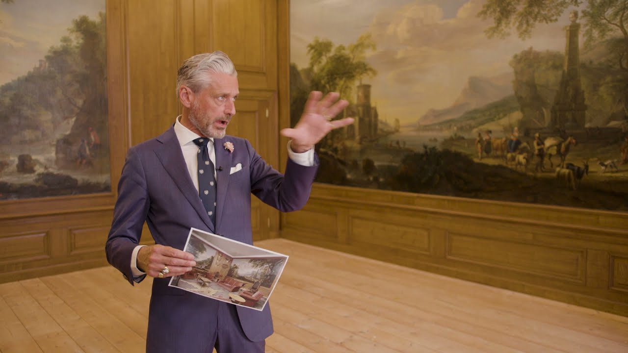 De ontvangkamer van Prins Bernhard - Herinrichting Paleis Het Loo