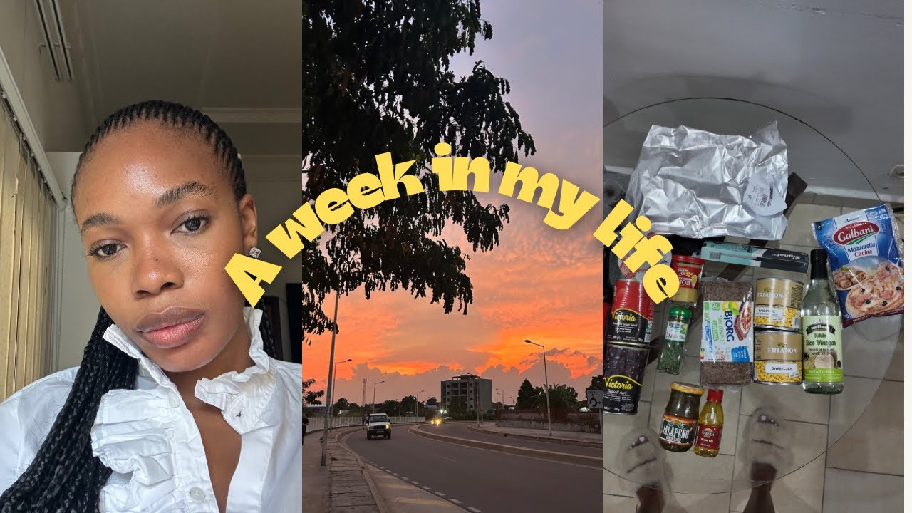 Realistic Week| Living in Congo: Bibliothèque Marien Ngouabi| Courses haul| Coupures d’électricité