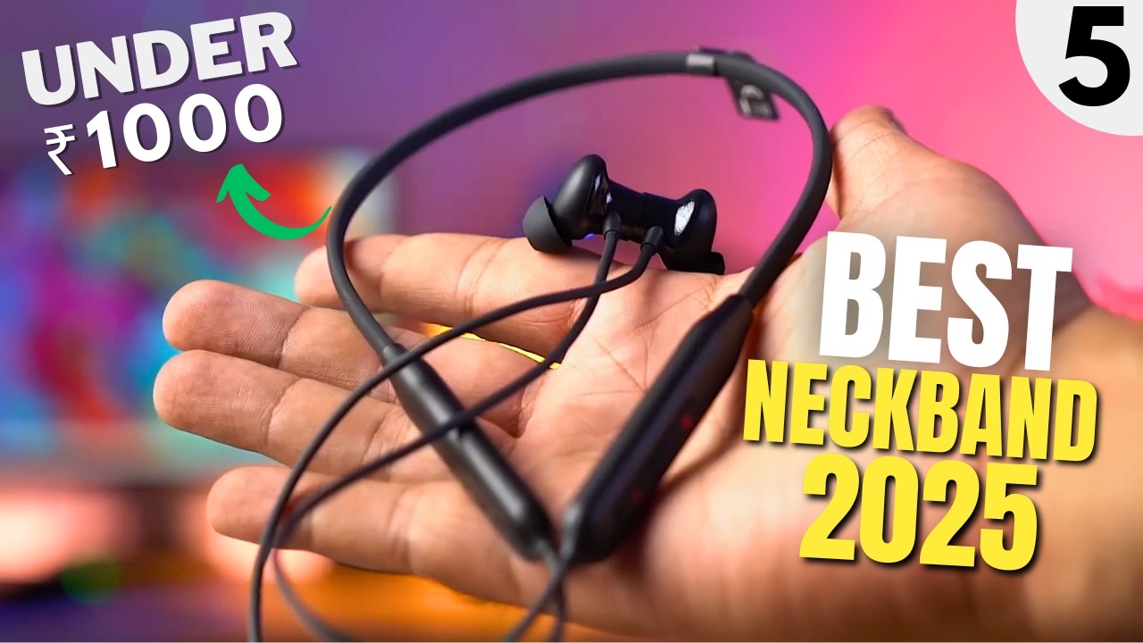 Best Neckband Under ₹1000⚡ Neckband For Everyone⚡ Best Nakbands Under ₹1000 in India 2025