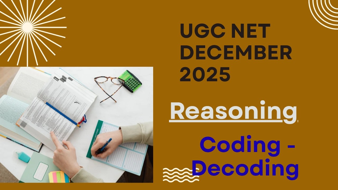 Mathematical Reasoning & Aptitude - Coding Decoding| Class -1 | UGC NET JRF Paper 1