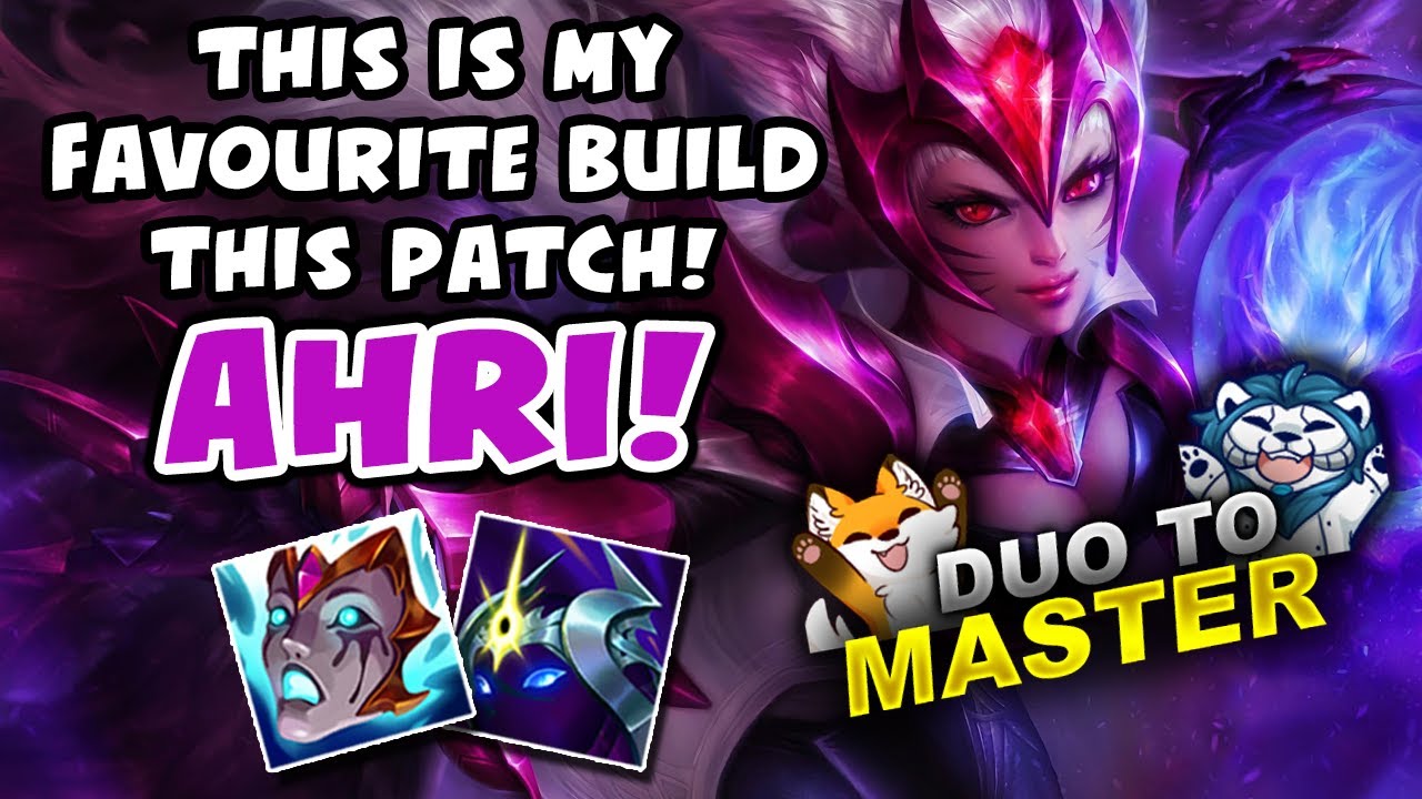 THIS IS MY FAVOURITE AHRI BUILD THIS PATCH! Duo to Master - Vicksy | League of Legends