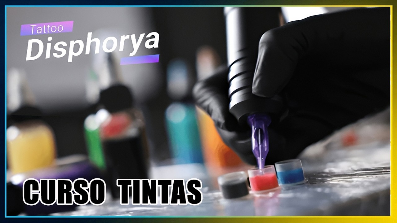 Curso Corto - Aprende Todo Sobre Tintas Para Tatuar y Sus Aditamentos Desde 0