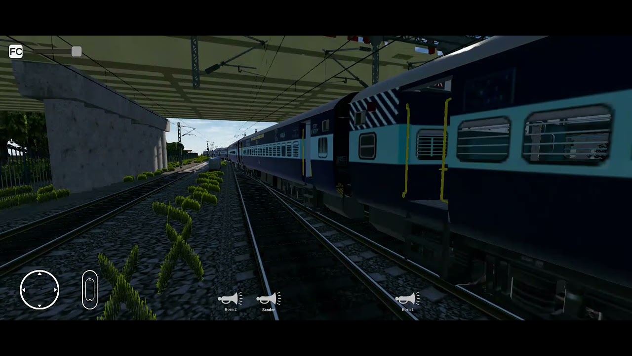 Train running 💨 in india train simulator game 🎮 game real life 🧬 in #trainandrailyardsimulatornewup