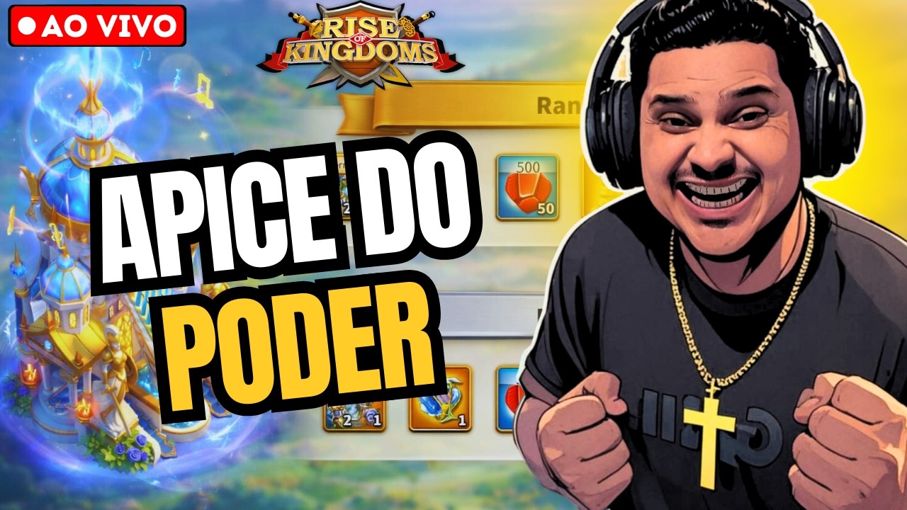 🟡LIVE | DE OLHO NO APICE DO PODER + ROTA BAULUR KD#3695 | Rise of Kingdoms