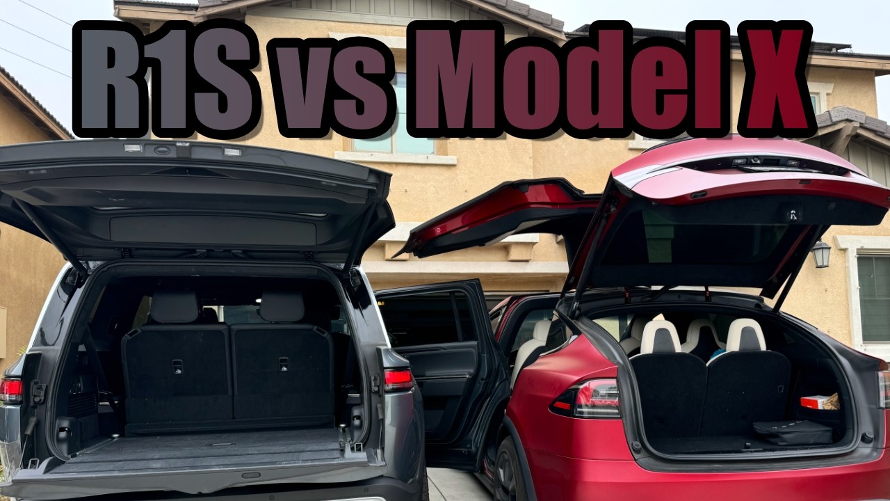 Rivian R1S vs. Tesla Model X: A Detailed Comparison