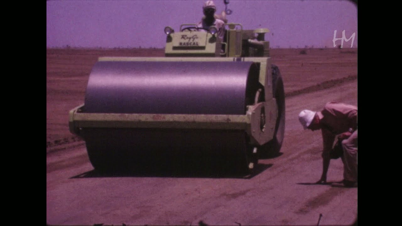 Costruzione strada Kassala-Haiya (Sudan) Impresa Recchi ingegneria e costruzioni Torino. 1974\1980