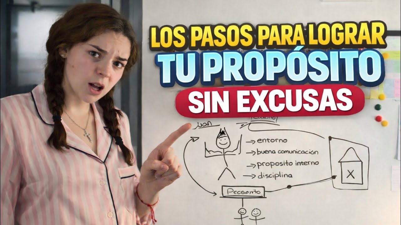 Los pasos para lograr tu propósito sin excusas 