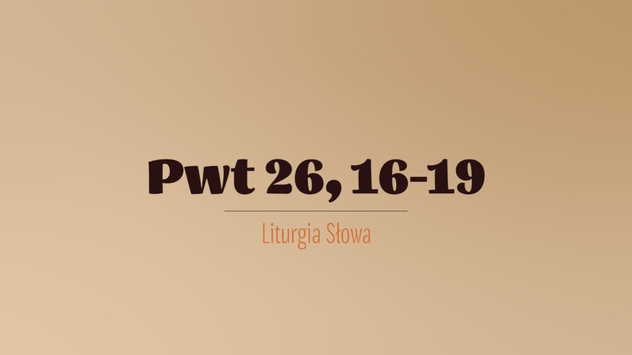 #PierwszeCzytanie | 28 lutego 2026