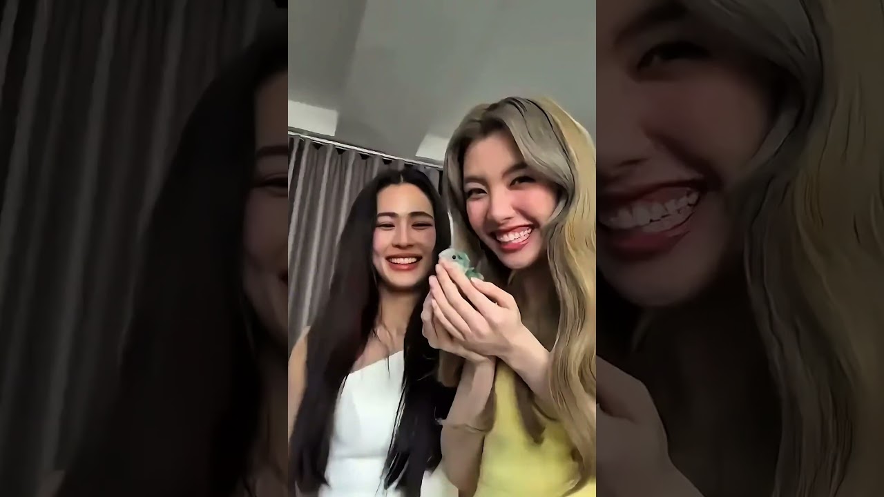 Awwww finally the footage of Ling giving Orm Abu on her birthday 😭#หลิงออม #LingOrm