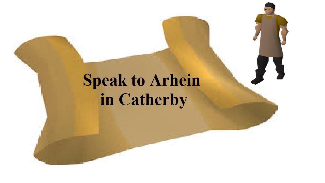 OSRS Clue | Speak to Arhein in Catherby | Quick