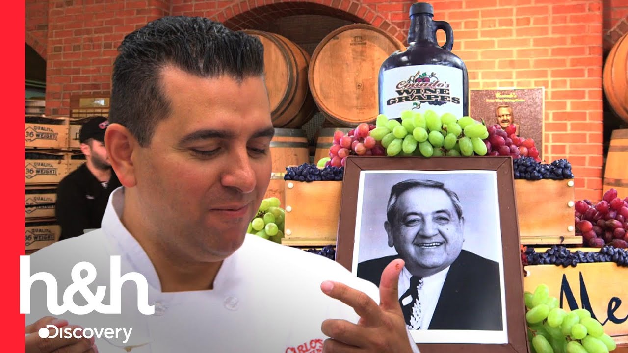 Buddy prepara um bolo com sabor de vinho tinto | Cake Boss | Discovery H&H Brasil