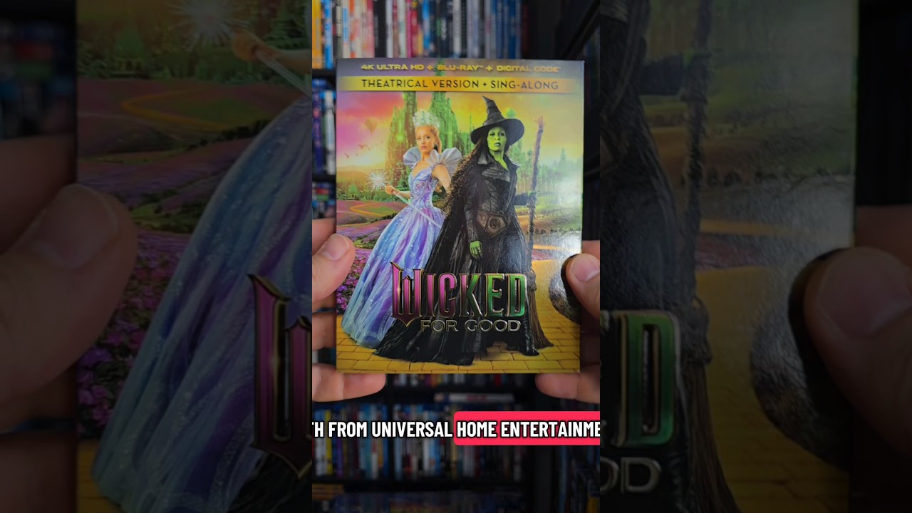 WICKED: FOR GOOD - 4K ULTRA HD - FIRST LOOK UNBOXING | BD