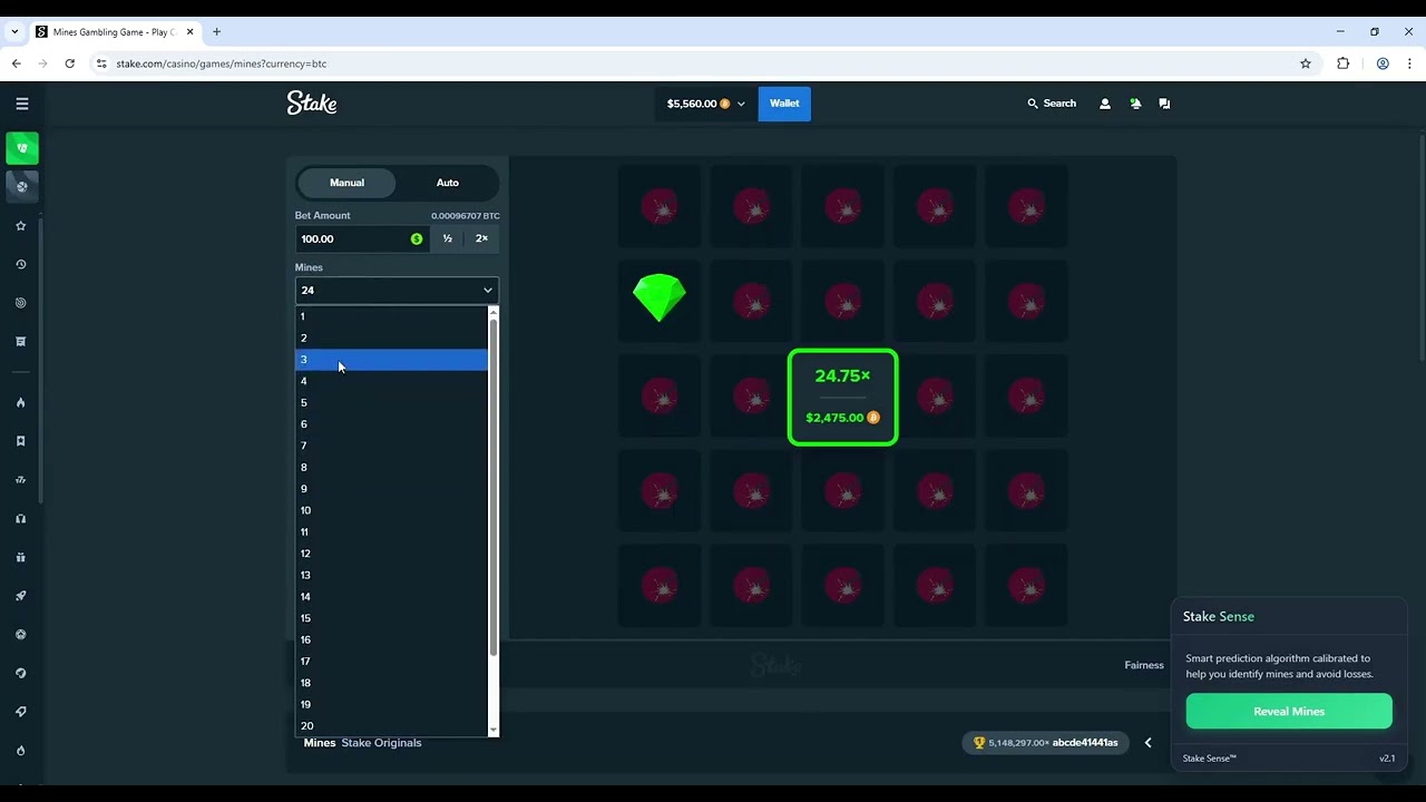 New Stake Mines Predictor - Make 20k a day - Withdraw Proof