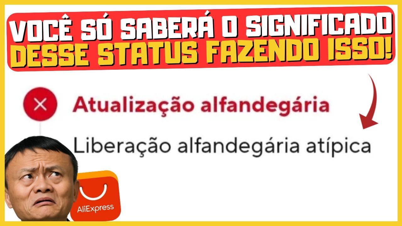 LIBERAÇÃO ALFANDEGÁRIA ATÍPICA PODER SER MAIS UM SINAL RUIM DO QUE BOM !