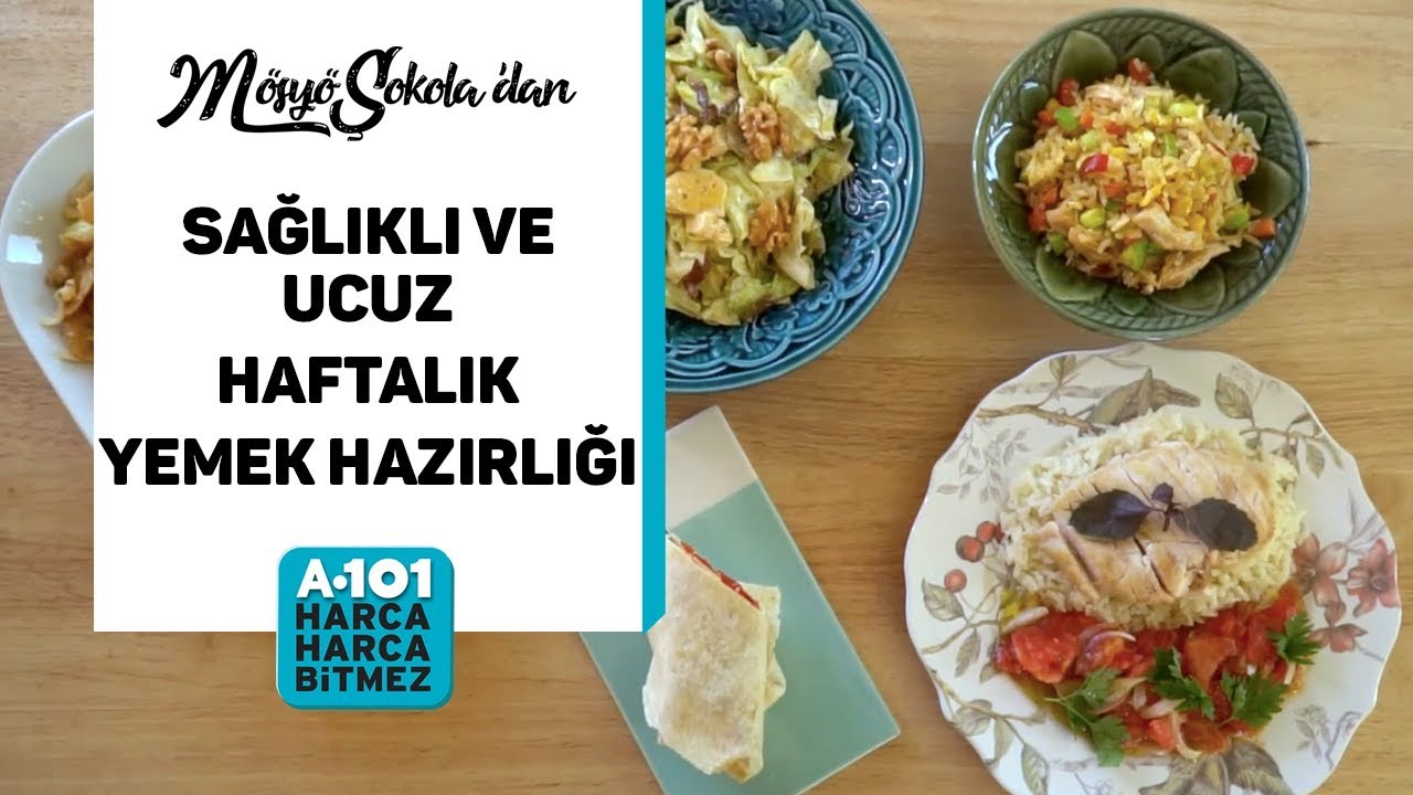 5 Güne 5 Ekonomik Tarif / Tavuklu Yemekler | A101
