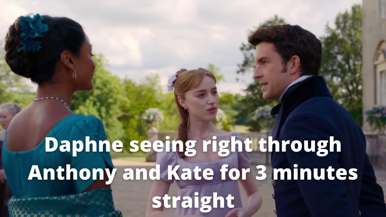 Daphne seeing right through Anthony and Kate for 3 minutes straight #bridgerton2 #bridgertonseason2
