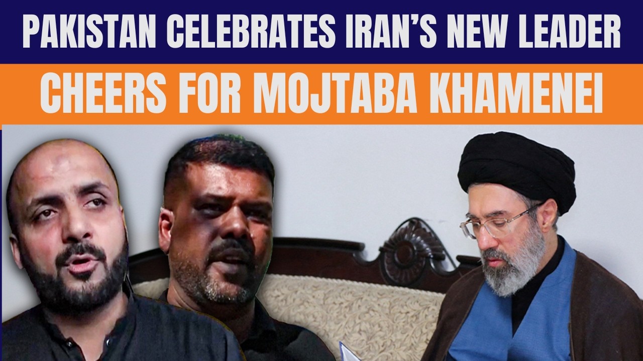 Pakistanis Celebrate Mojtaba Khamenei Becoming Iran’s New Supreme Leader