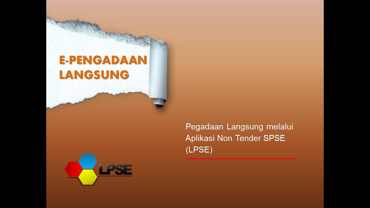 E-Pengadaan Langsung