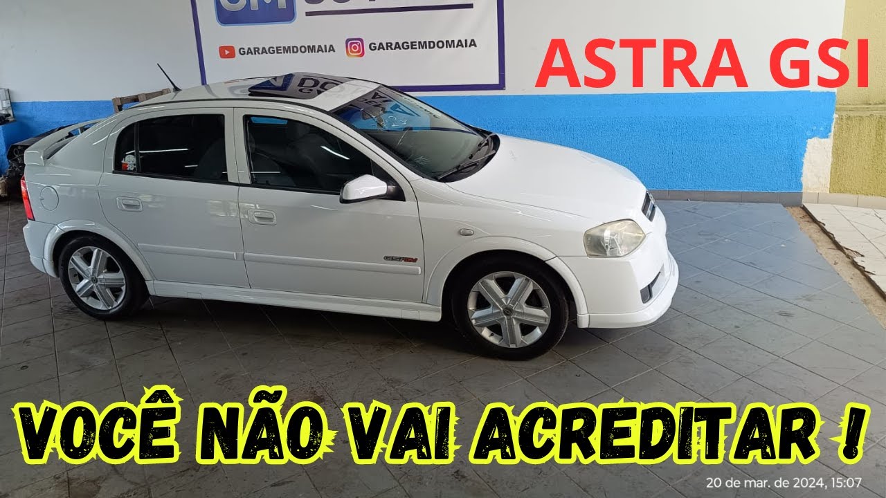 Gm Astra GSi 2.0 16v 2004/2004 - Novo , Muito novo, mas.....